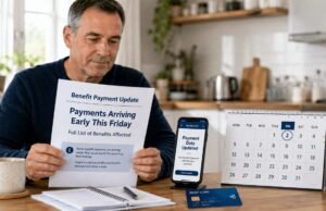 DWP confirms benefits will be paid early this Friday – full list of payments affected DWP confirms benefits will be paid early this Friday – full list of payments affected