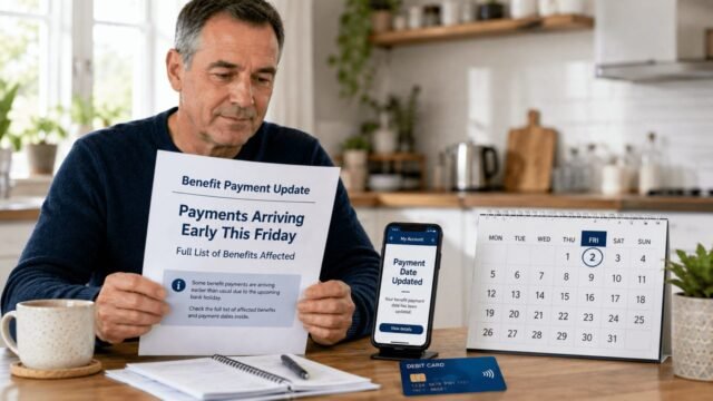DWP confirms benefits will be paid early this Friday – full list of payments affected