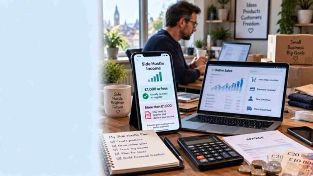 HMRC Warning for People Earning More Than £1,000 From a Side Hustle – What to Know