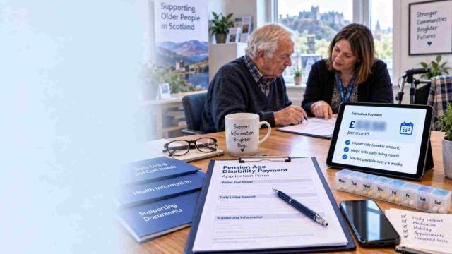 Older People Could Get £458 a Month Through Pension Age Disability Payment – Claim Form Tips