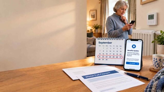 DWP Winter Fuel Payment Warning as Pensioners Face September Deadline DWP Winter Fuel Payment Warning as Pensioners Face September Deadline