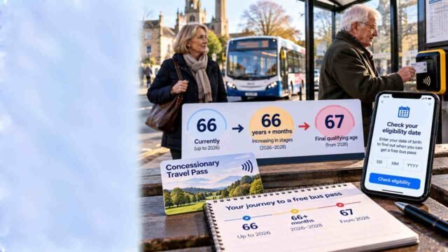 England Free Bus Pass Age Changes – New Rule Now in Force After Tuesday Update