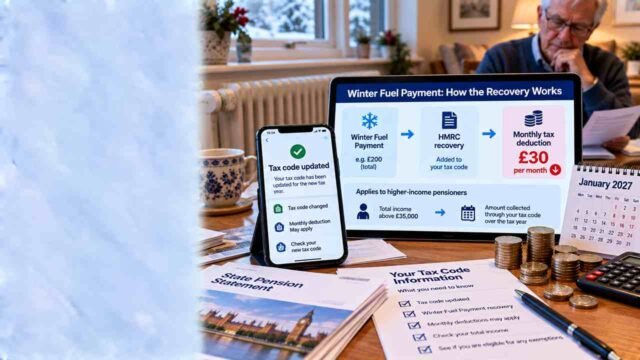 £30-a-Month HMRC Tax Charge Warning for State Pensioners From January £30-a-Month HMRC Tax Charge Warning for State Pensioners From January