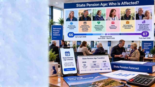 6 Groups of People Affected by the State Pension Age Increase – Full List